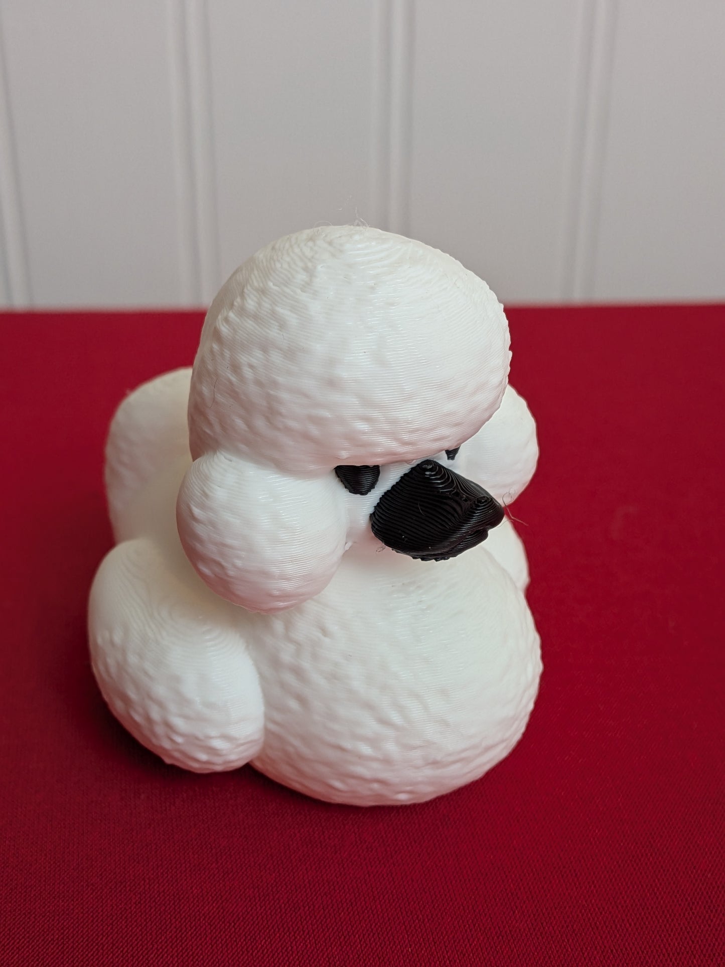 🐩 Poodle Duck – 3D Printed Dog Lover Collectible | Cute Poodle Gift & Animal Mashup Decor 🦆