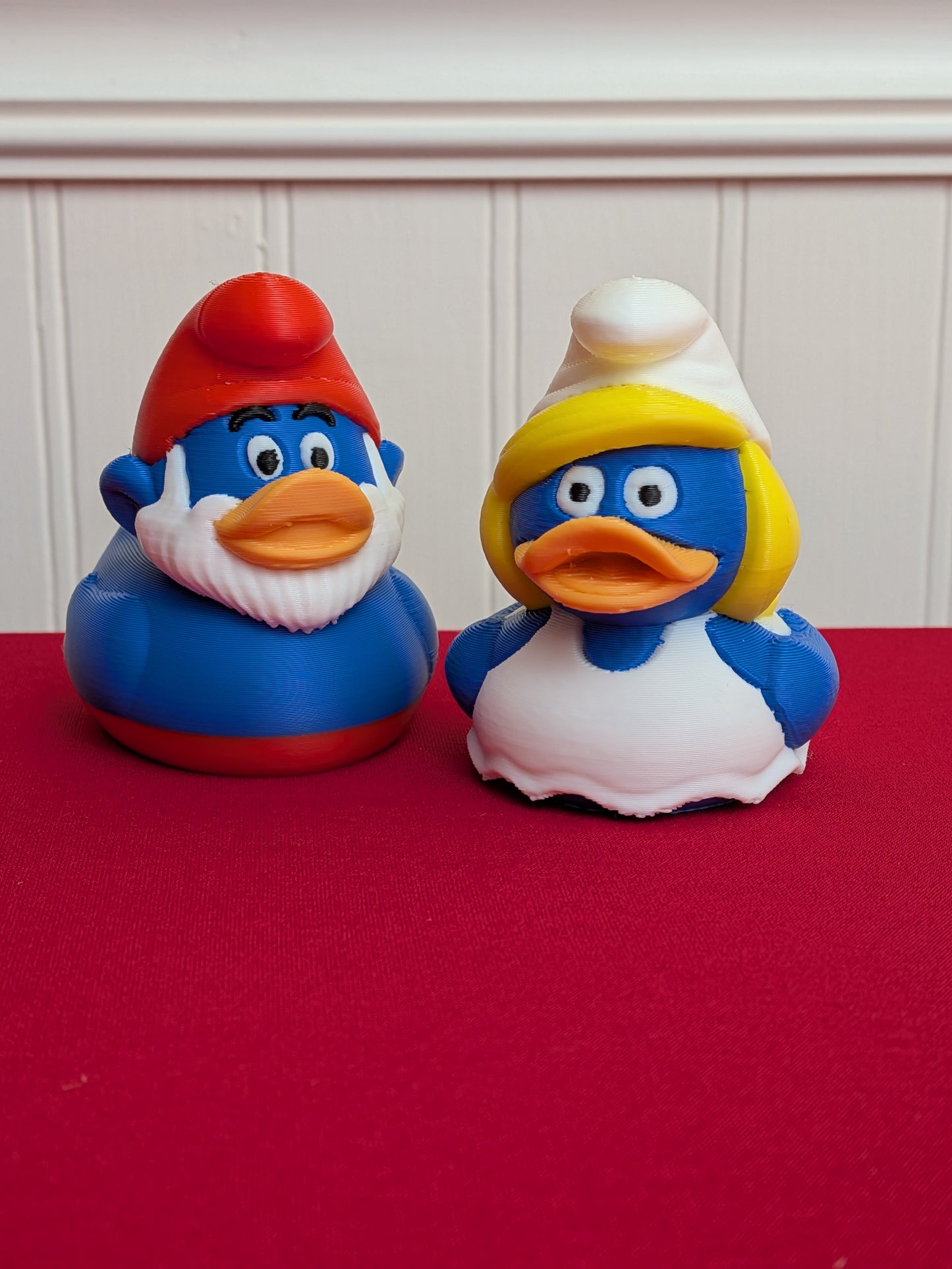 Papa Smurf Duck 3D printed Ducking Gift