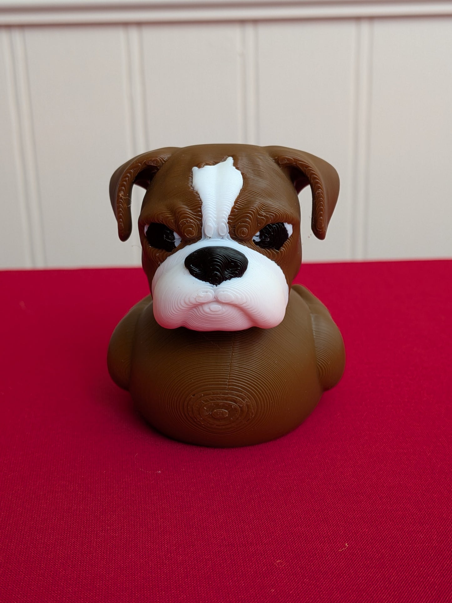 The Boxer Duck - 3d Printed Collectible for Dog Fans