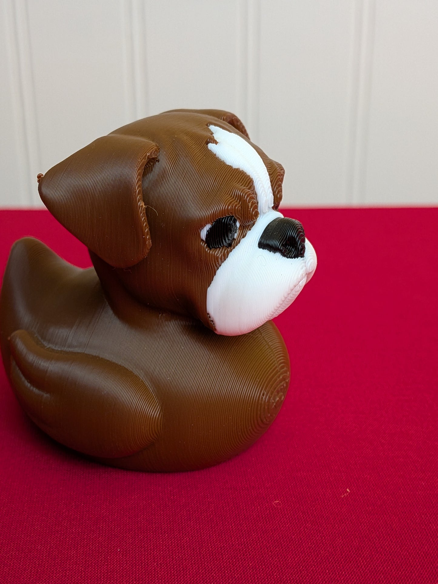 The Boxer Duck - 3d Printed Collectible for Dog Fans