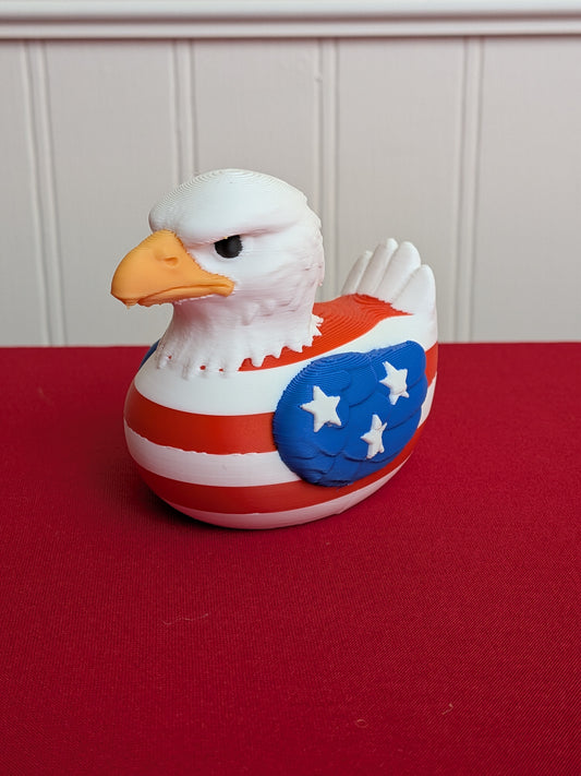 American Eagle Flag Duck