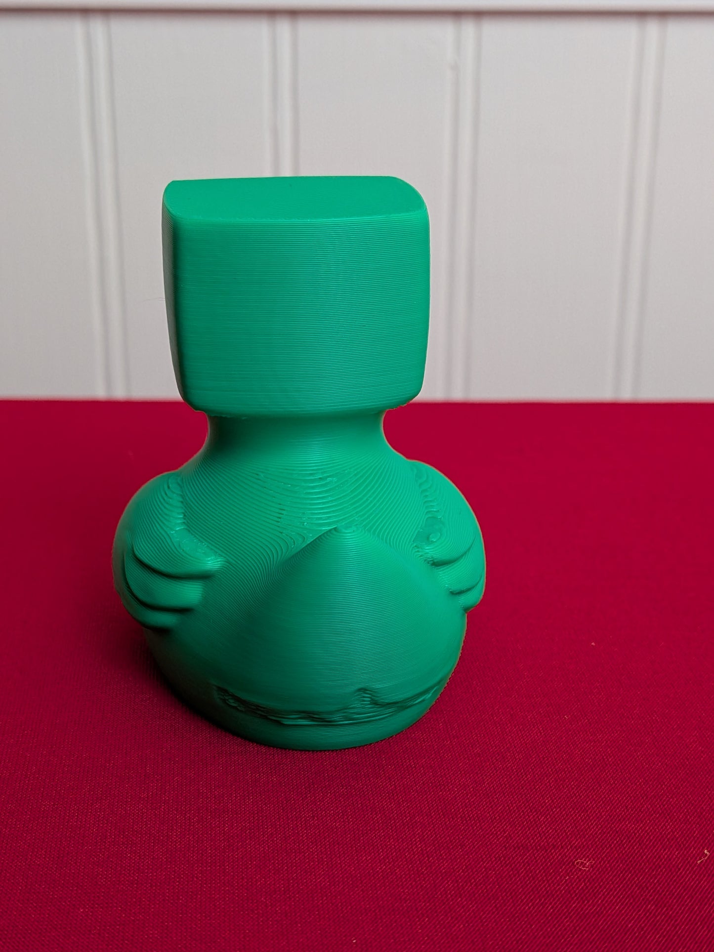 💣 Minecraft Creeper Inspired Duck | 3D Printed Collectible | Gamer Rubber Duck Figurine 🦆