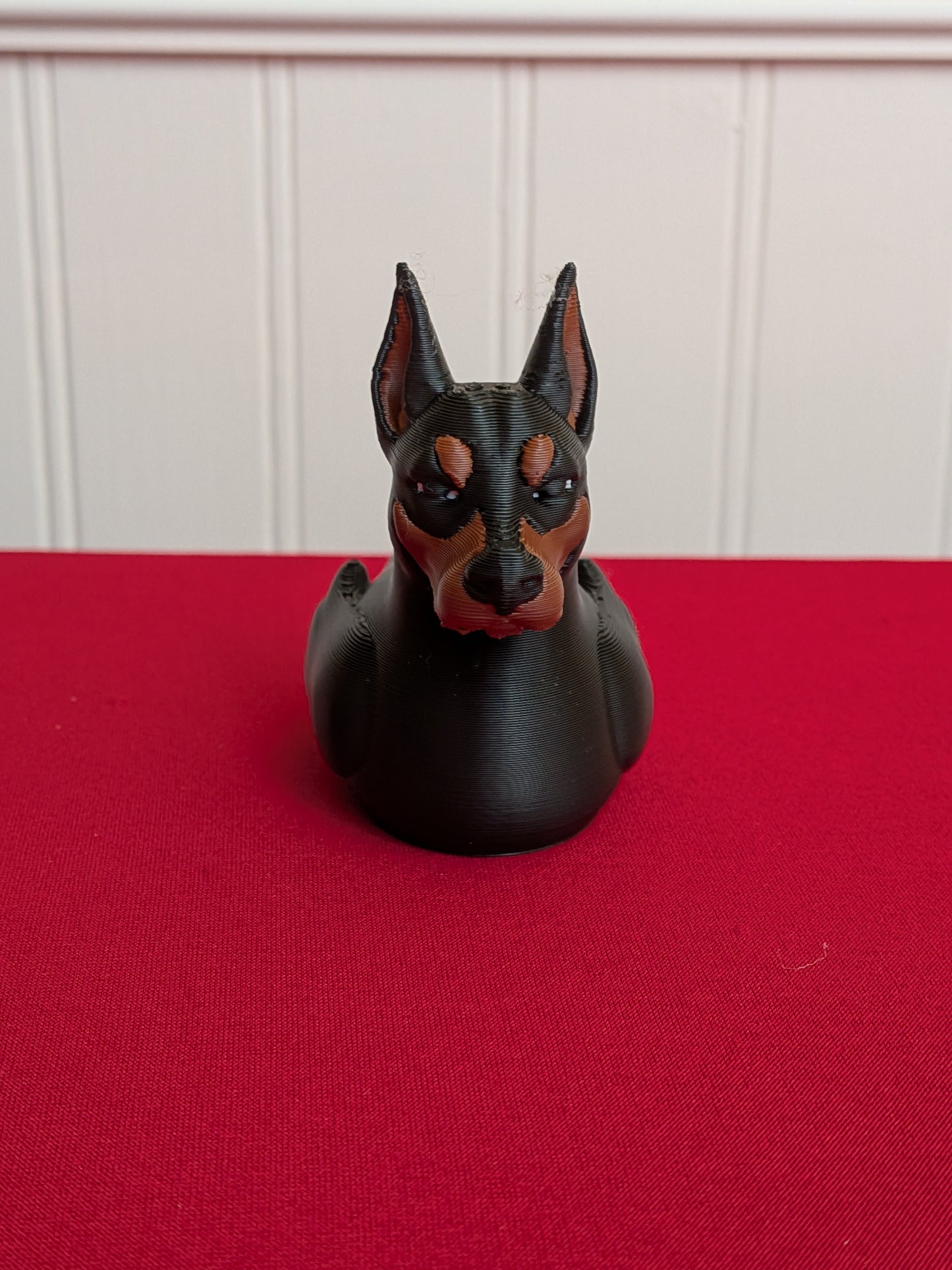 Doberman Pinscher Duck