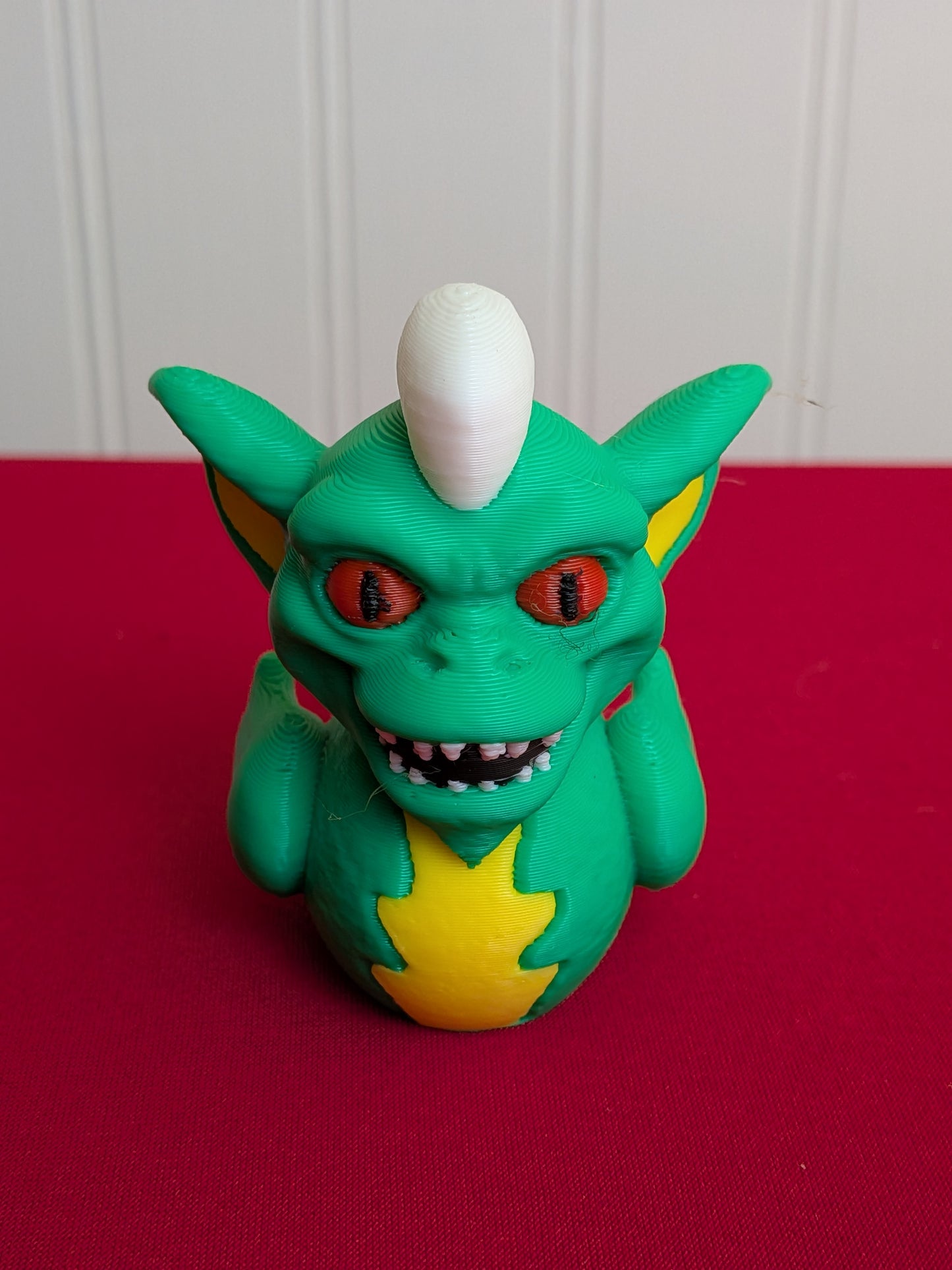 💀 Spike the Gremlin Inspired Duck – 3D Printed Collectible | Mischievous Movie Monster Duck Figurine 🦆
