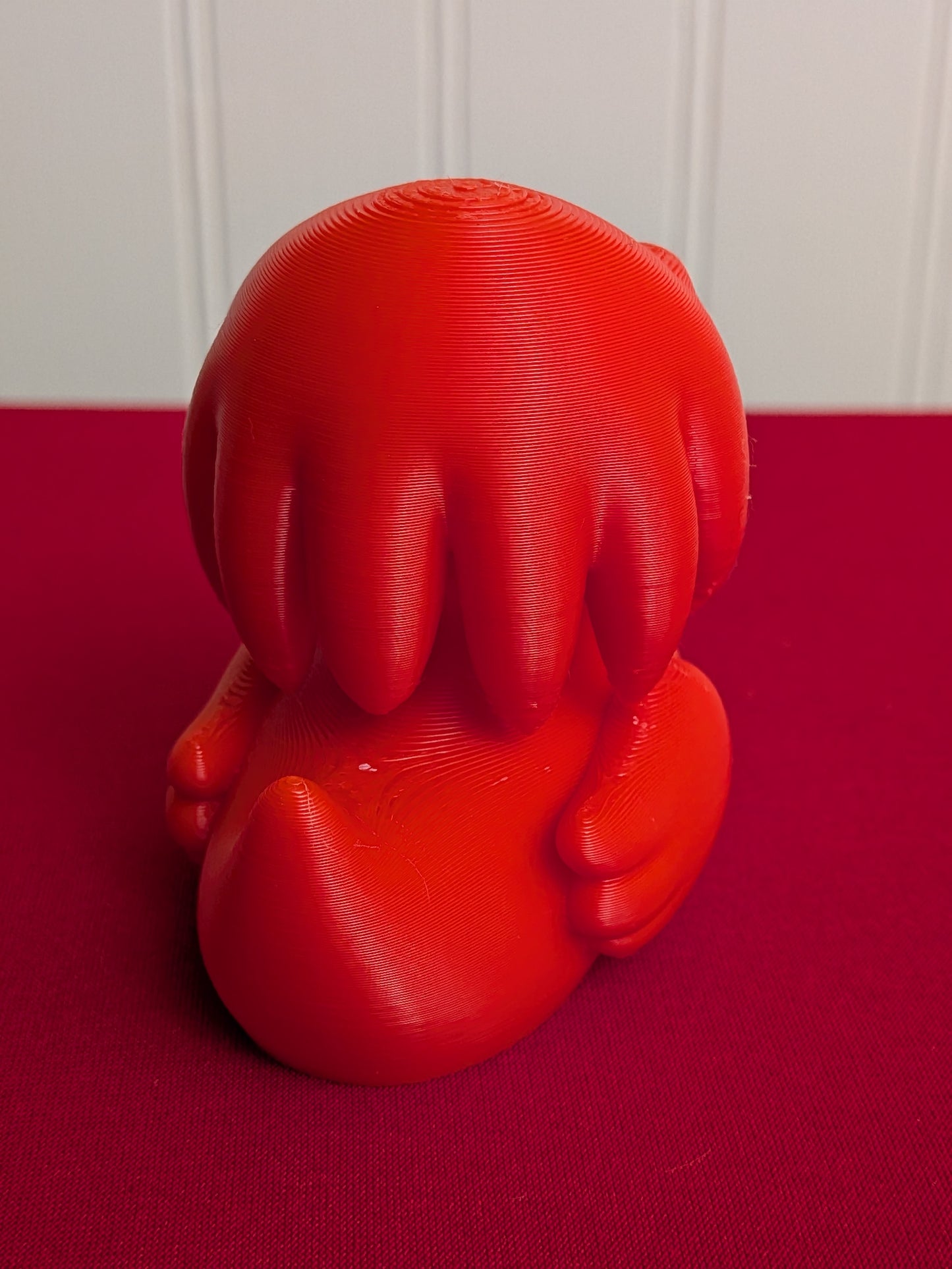 🥊 Knuckles Duck – 3D Printed Sonic the Hedgehog Character Duck Collectible 🦆