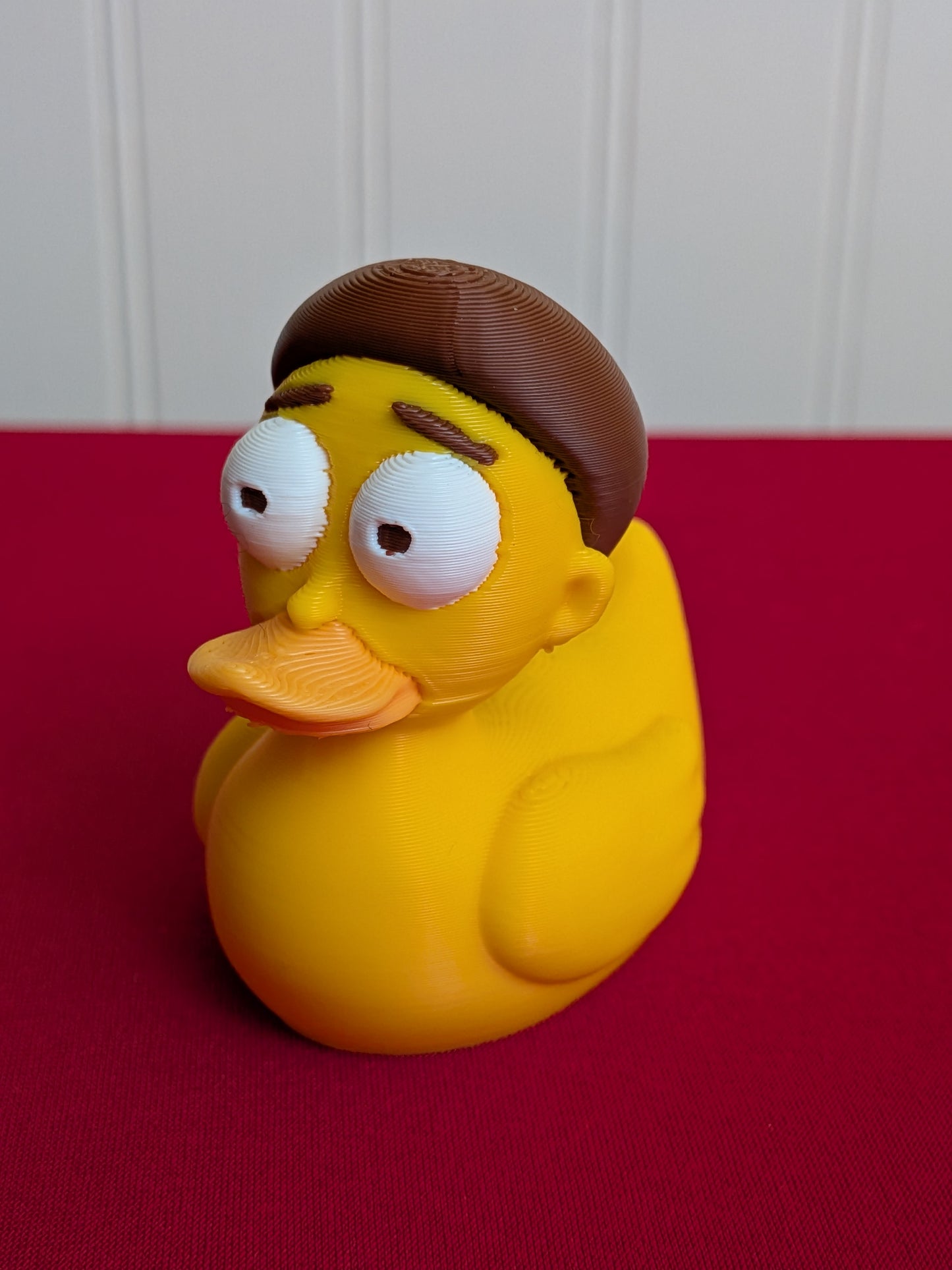 🌀 Rick and Morty Inspired Duck | 3D Printed Collectible | Funny Mashup Rubber Duck Figurines 🦆
