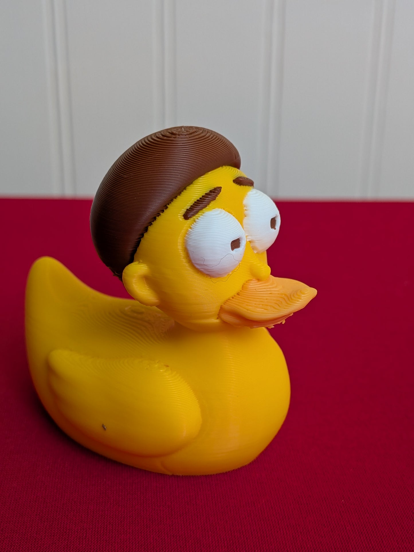 🌀 Rick and Morty Inspired Duck | 3D Printed Collectible | Funny Mashup Rubber Duck Figurines 🦆