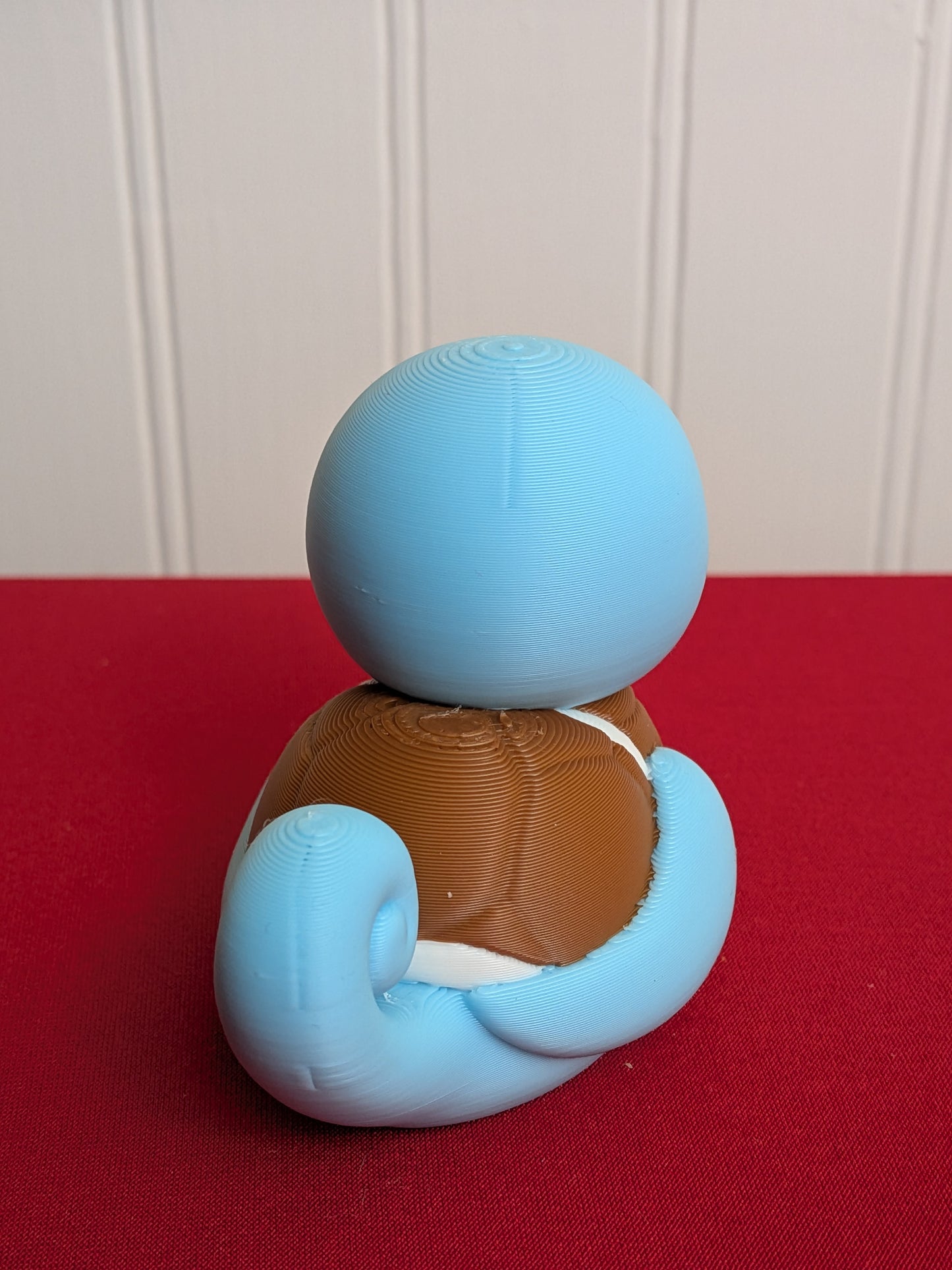 Squirtle Inspired Duck – 3D Printed Pokémon Duck Figurine, Collectible, Water Turtle Duck, Gift for Pokémon Fans