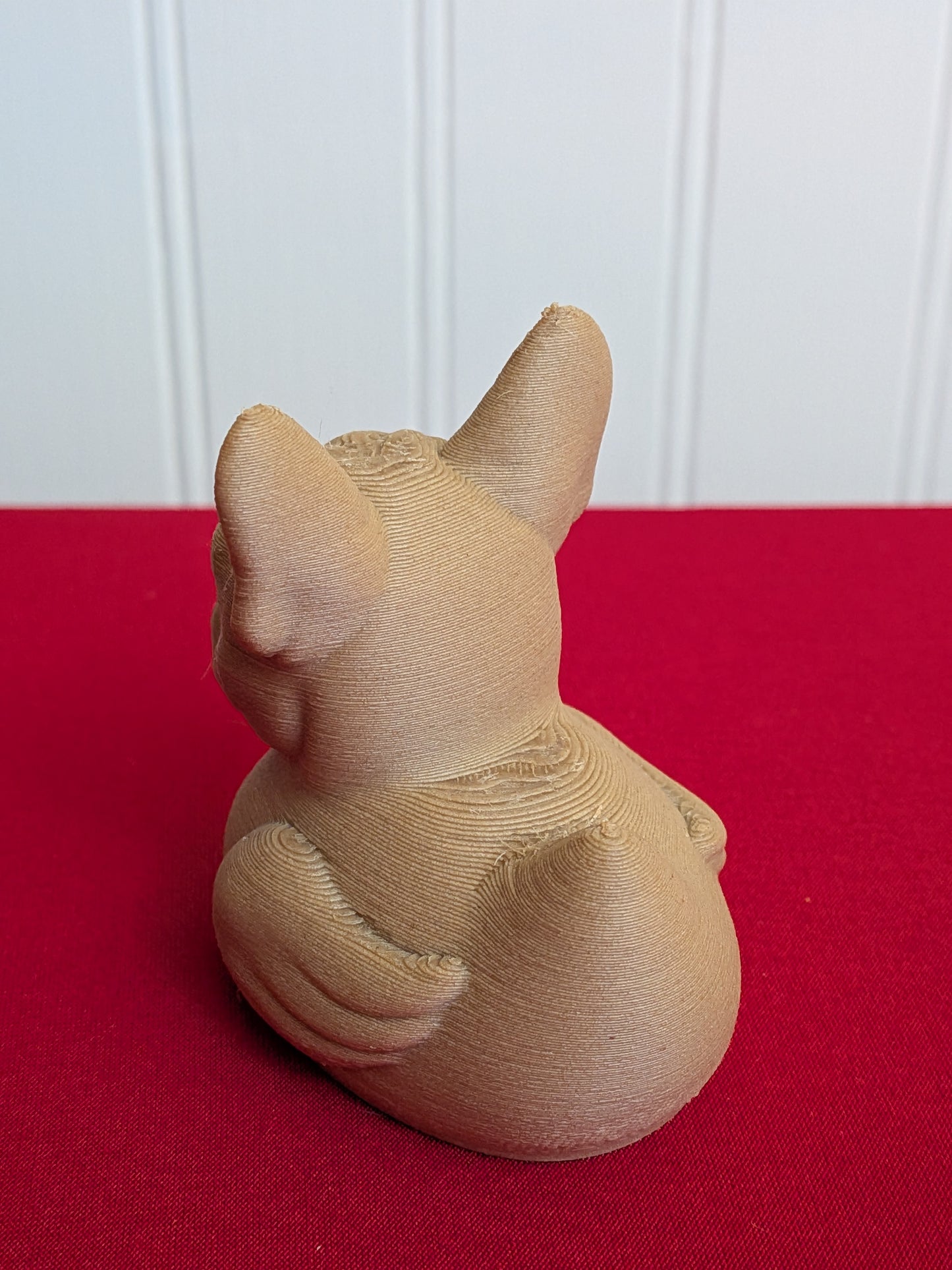 French Bulldog Inspired Duck – 3D Printed Frenchie Duck Figurine, Cute Dog Collectible Gift for French Bulldog Lovers