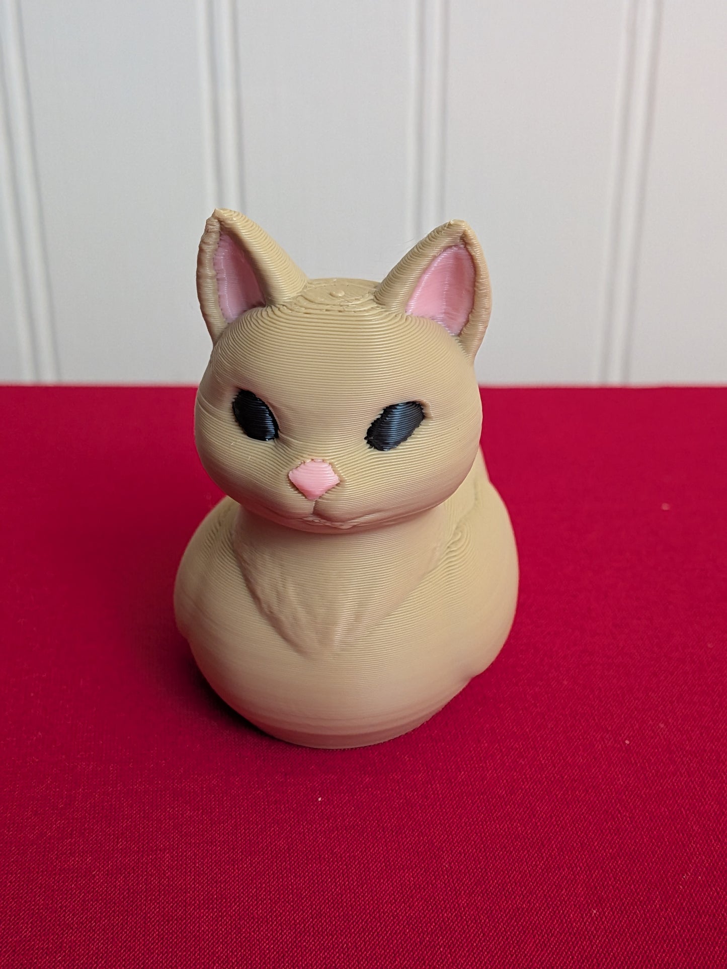Cat Inspired Duck – 3D Printed Cute Kitty Duck Figurine, Funny Animal Hybrid, Adorable Collectible Gift for Cat Lovers