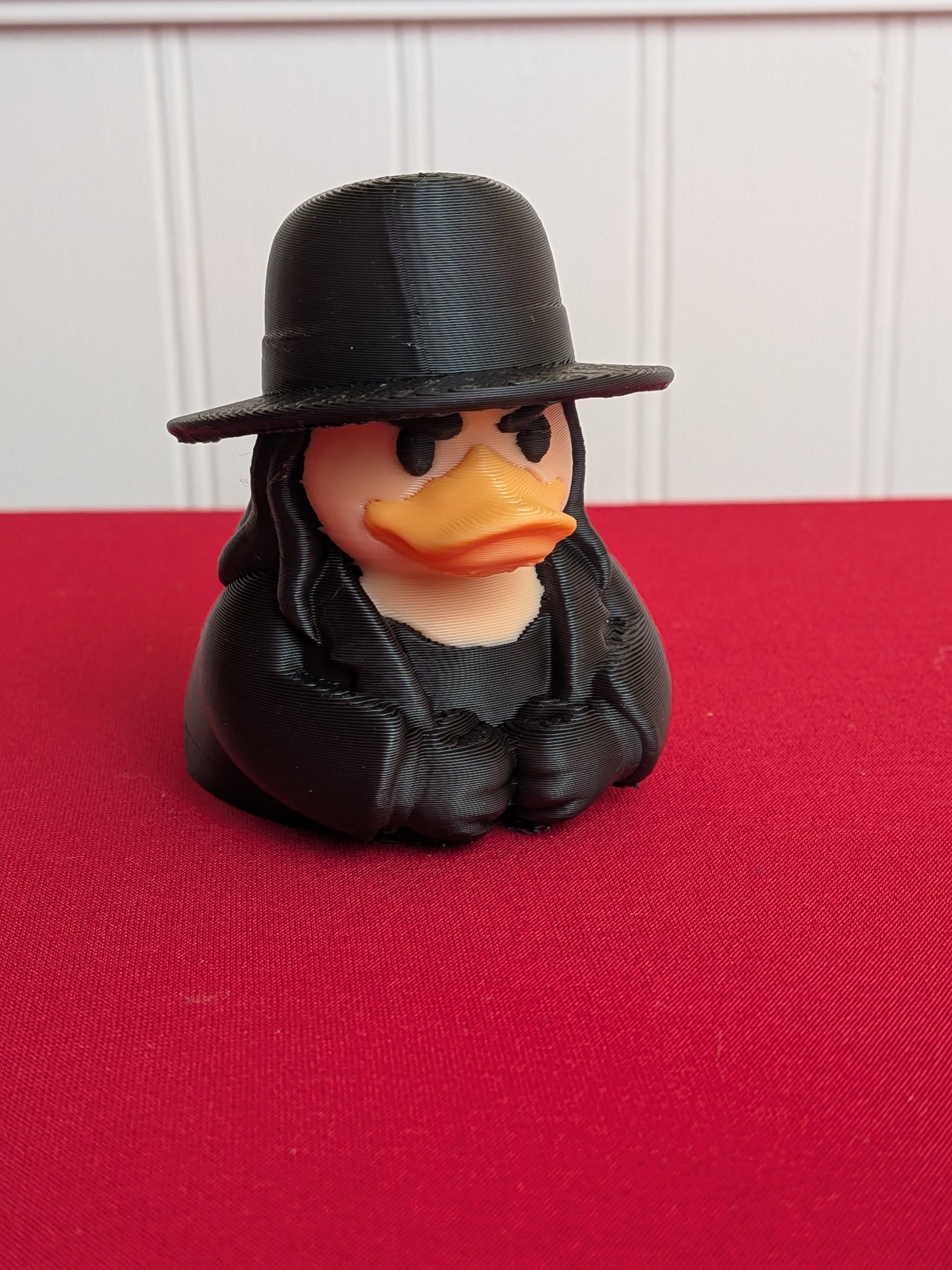 ⚰️ Undertaker Inspired Duck – 3D Printed Wrestling Legend Collectible | WWE Fan Gift 🦆