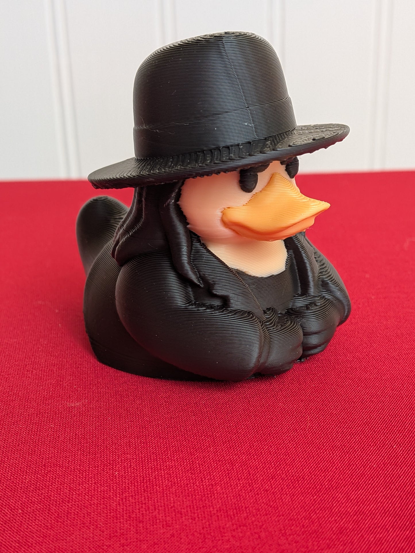 ⚰️ Undertaker Inspired Duck – 3D Printed Wrestling Legend Collectible | WWE Fan Gift 🦆