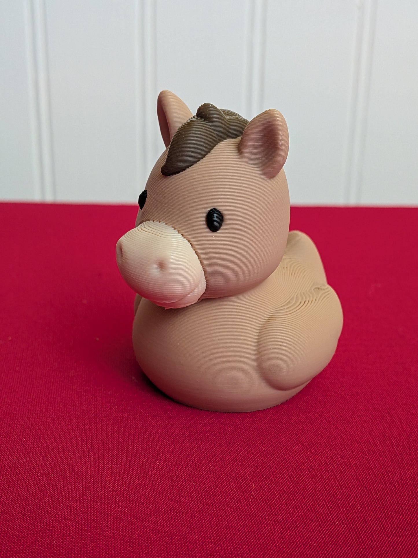 🐴 Horse Duck – 3D Printed Collectible | Farm Animal & Equestrian Inspired Rubber Duck Figurine 🦆