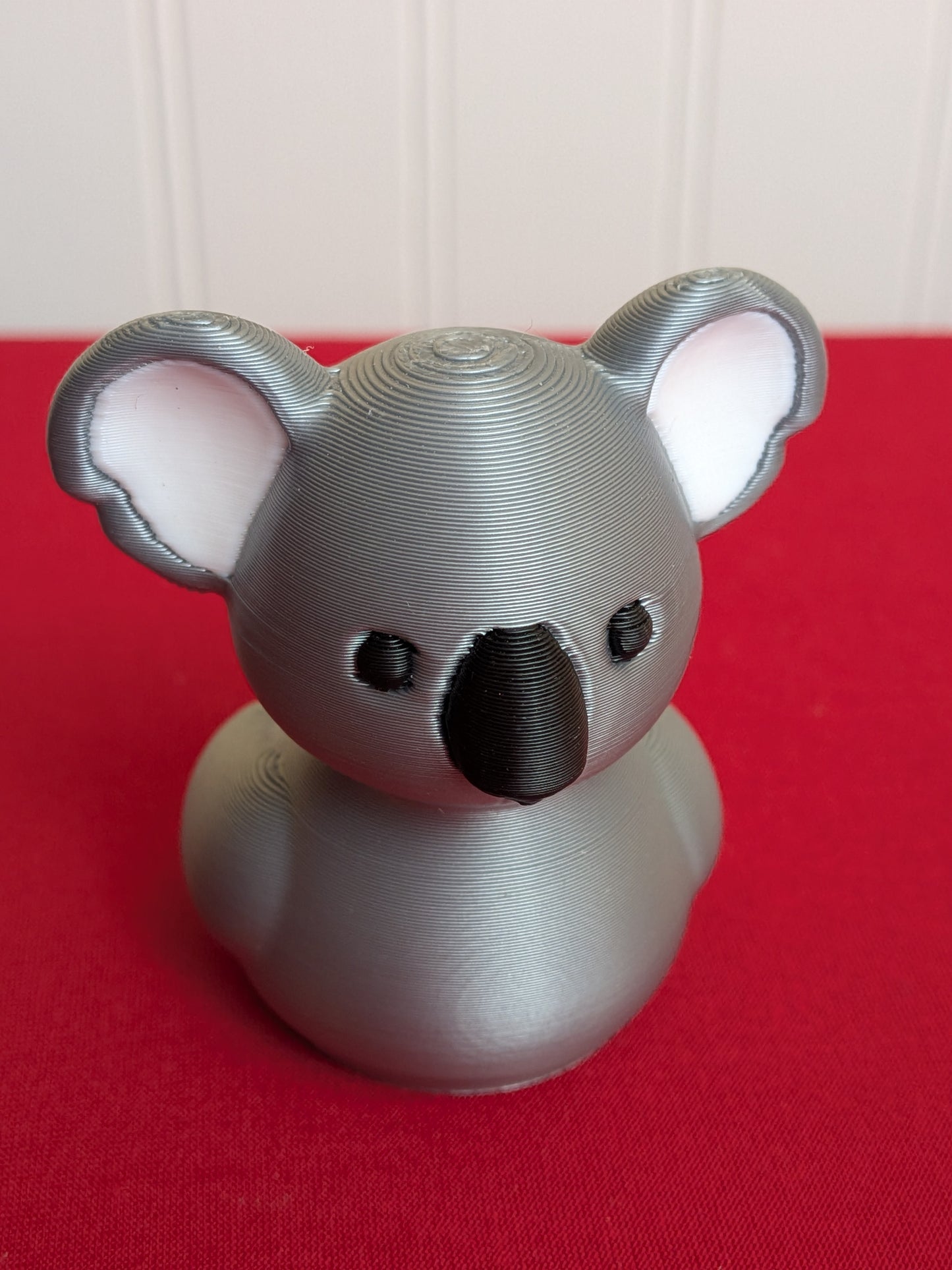 🐨 Koala Duck – 3D Printed Collectible | Cute Australian Animal Inspired Rubber Duck Figurine 🦆