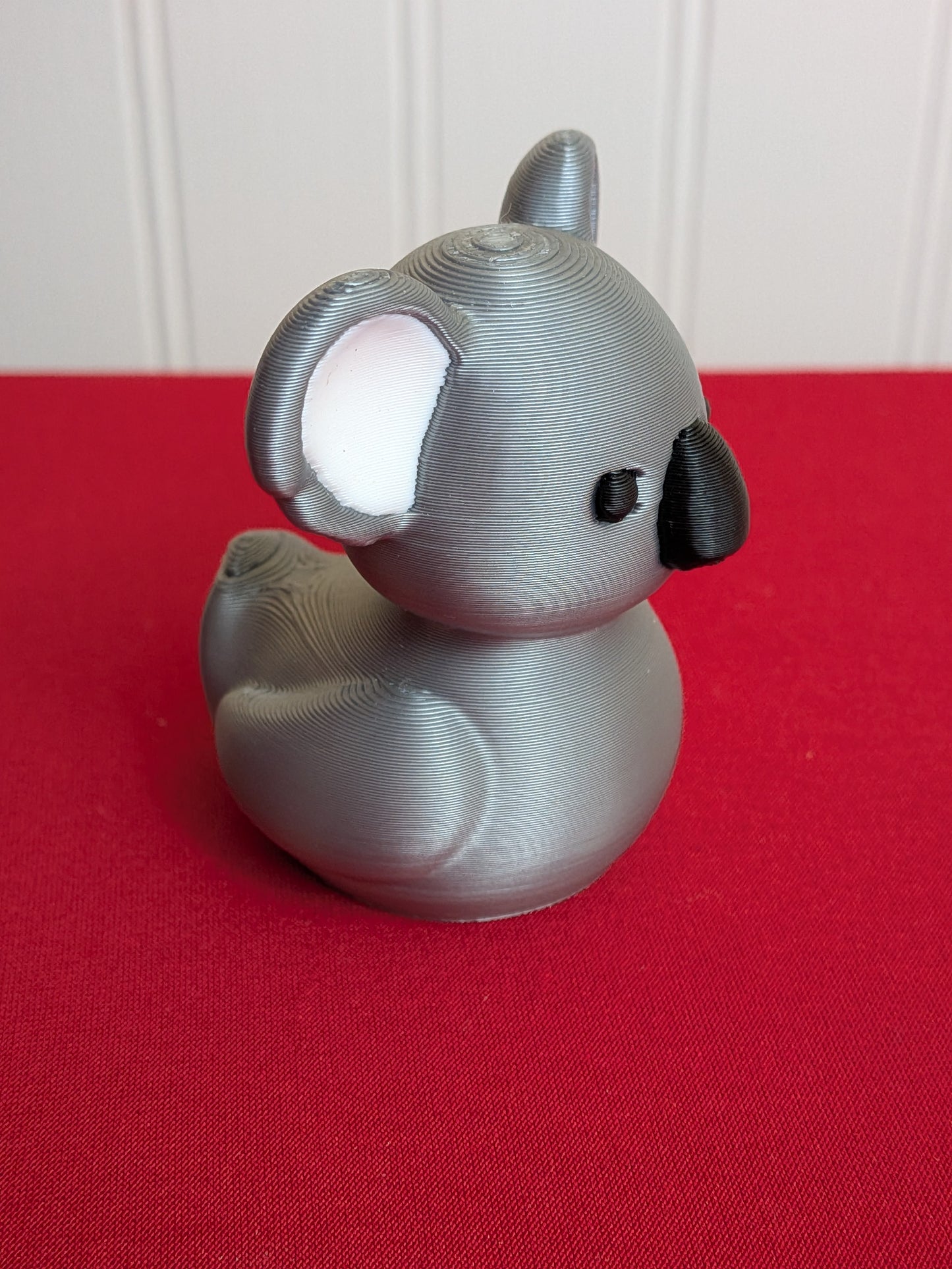 🐨 Koala Duck – 3D Printed Collectible | Cute Australian Animal Inspired Rubber Duck Figurine 🦆