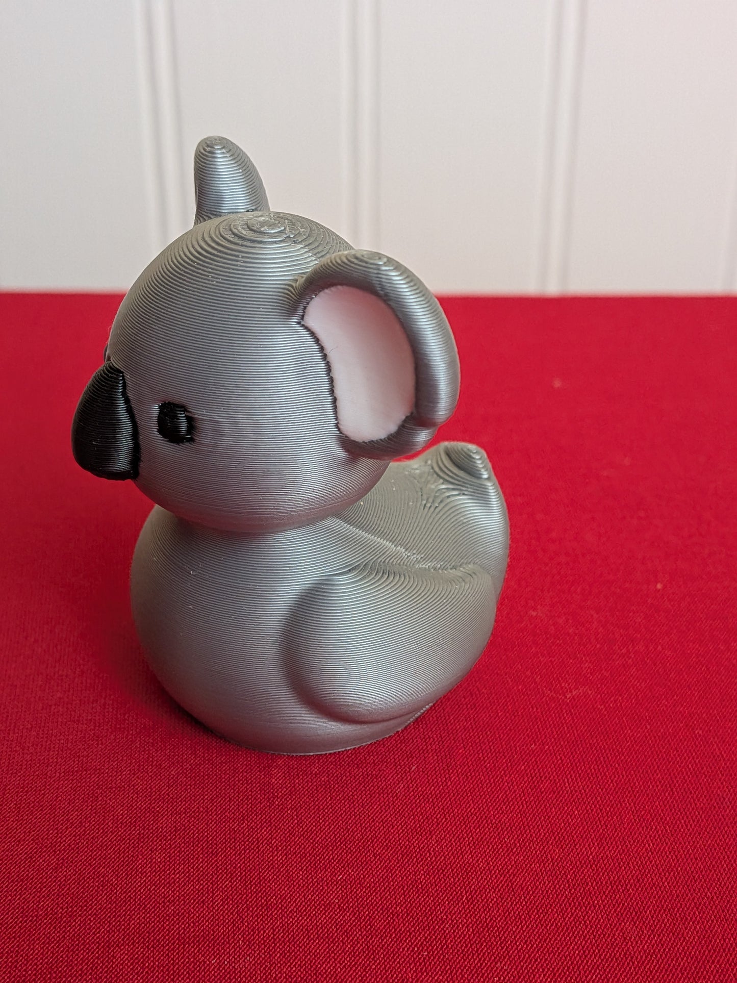 🐨 Koala Duck – 3D Printed Collectible | Cute Australian Animal Inspired Rubber Duck Figurine 🦆
