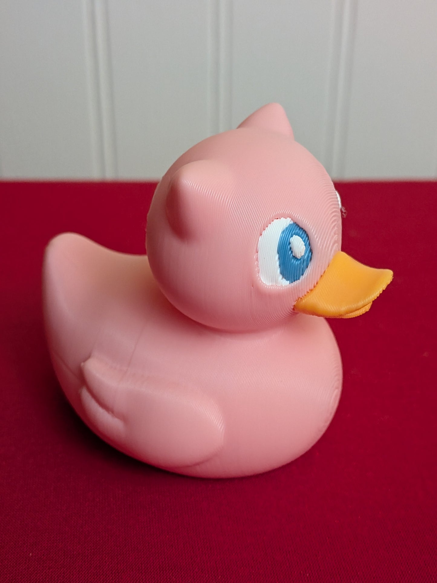 🌸 Mew Inspired Duck – 3D Printed Collectible | Psychic Pokémon-Inspired Rubber Duck Figurine 🦆