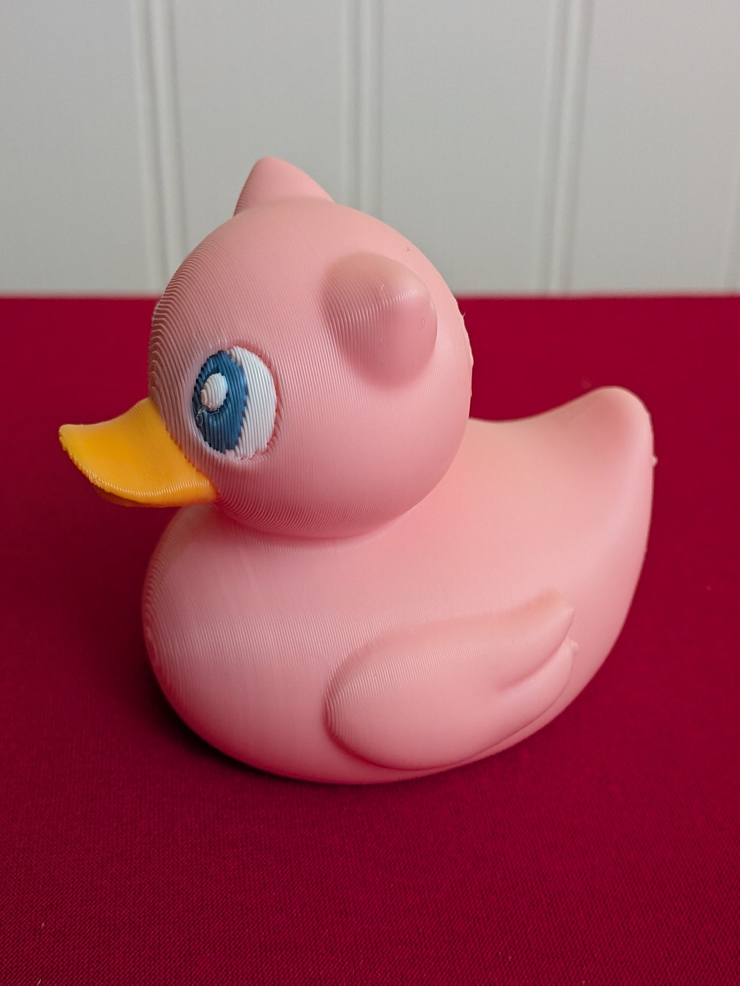 🌸 Mew Inspired Duck – 3D Printed Collectible | Psychic Pokémon-Inspired Rubber Duck Figurine 🦆