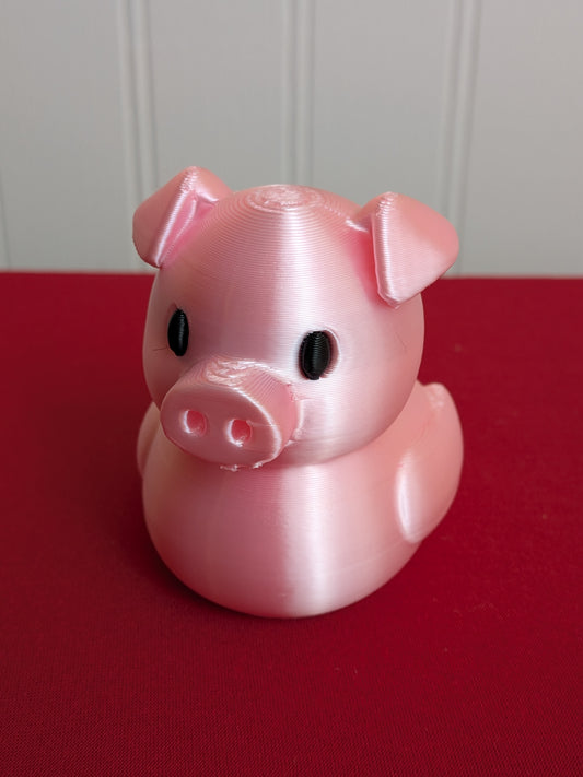 🐷 Pig Duck – 3D Printed Farm Animal Hybrid Collectible | Cute Pig Lover Gift & Funny Desk Decor 🦆