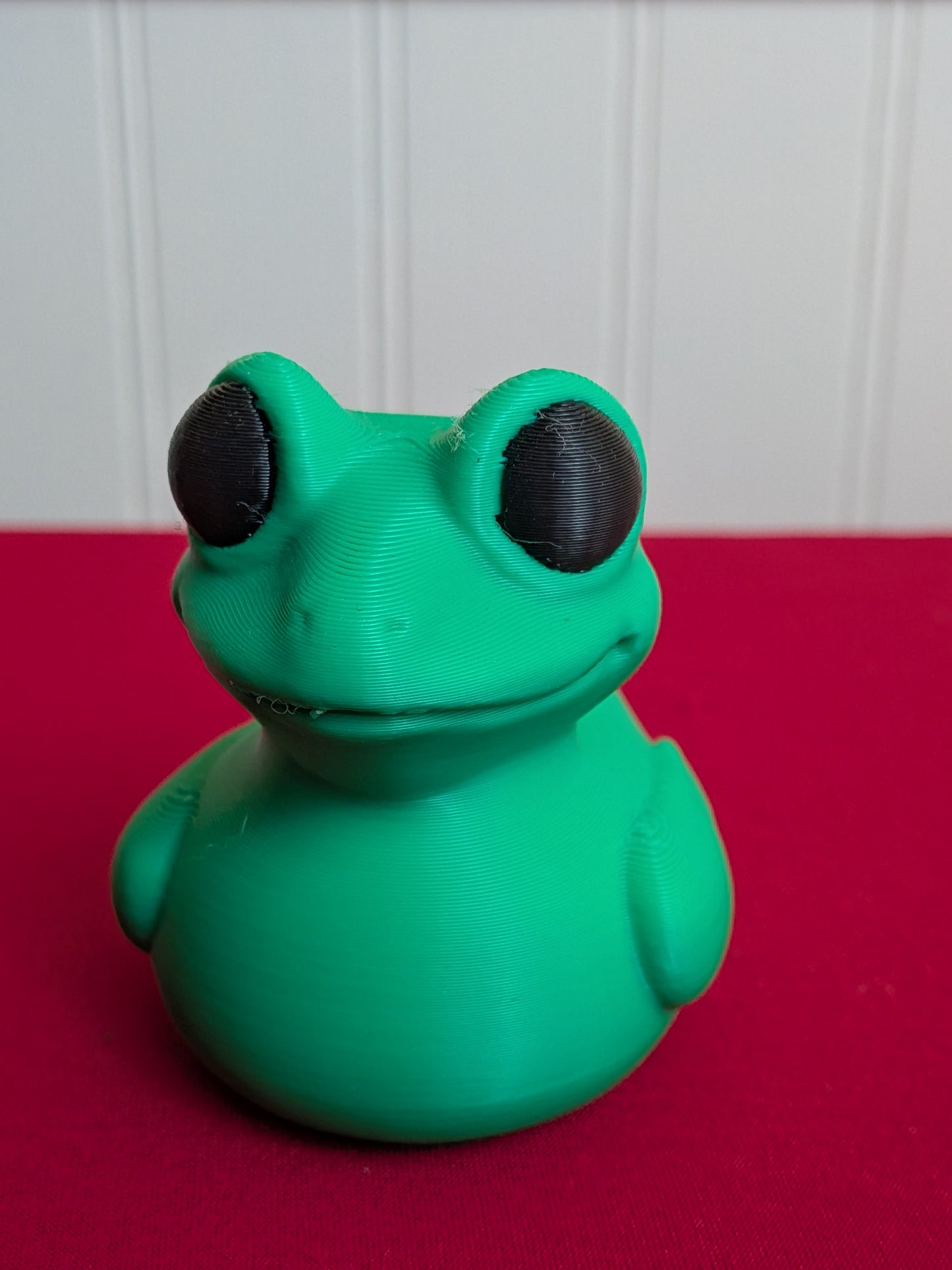 🐸 Frog Duck – 3D Printed Collectible | Funny Animal Mashup Rubber Duck Figurine 🦆
