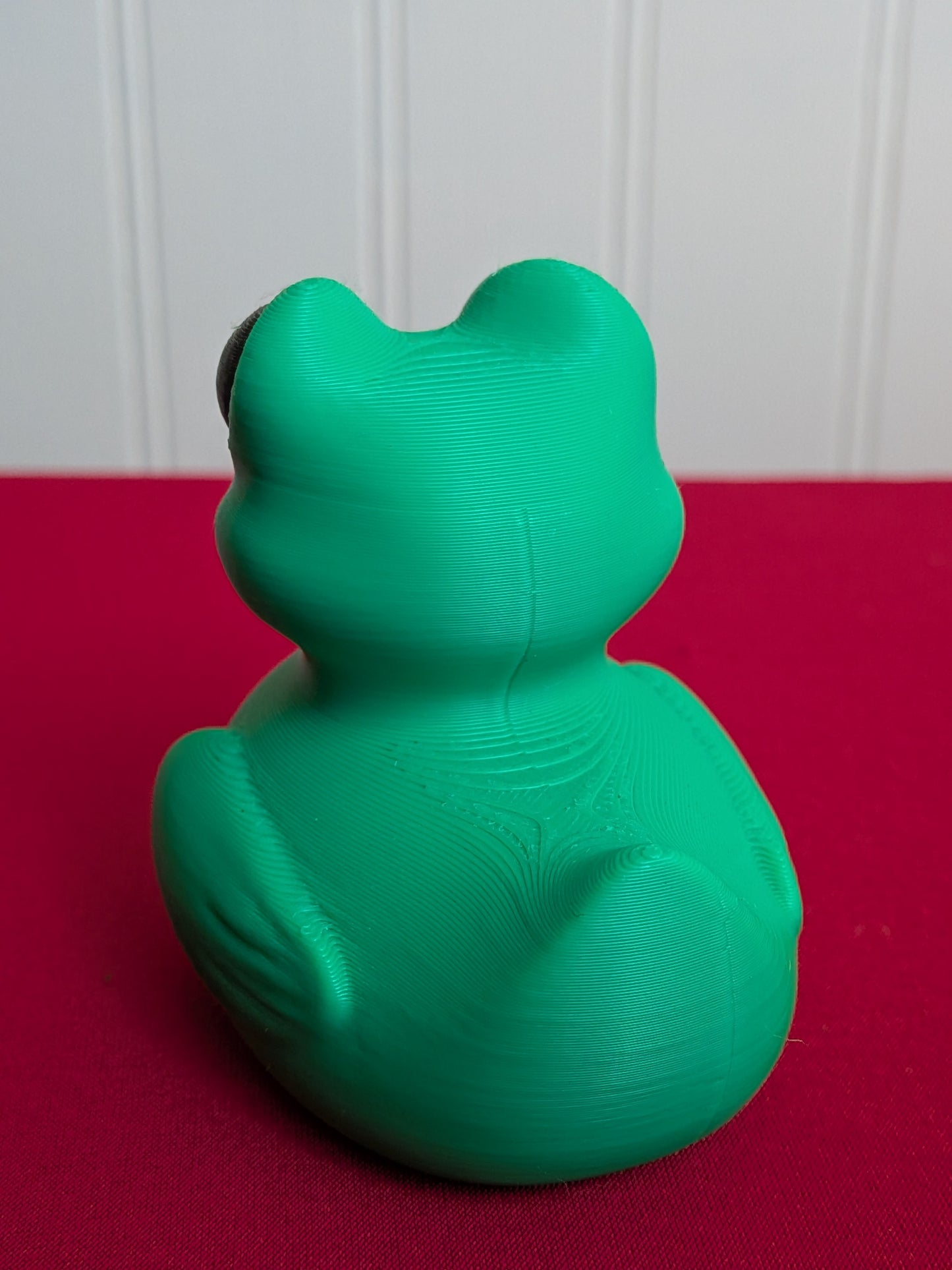 🐸 Frog Duck – 3D Printed Collectible | Funny Animal Mashup Rubber Duck Figurine 🦆