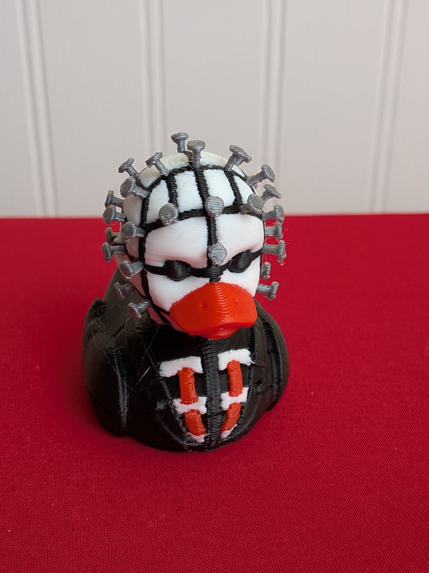 Pinhead Inspired Horror Duck 3D Printed Ducking Gift