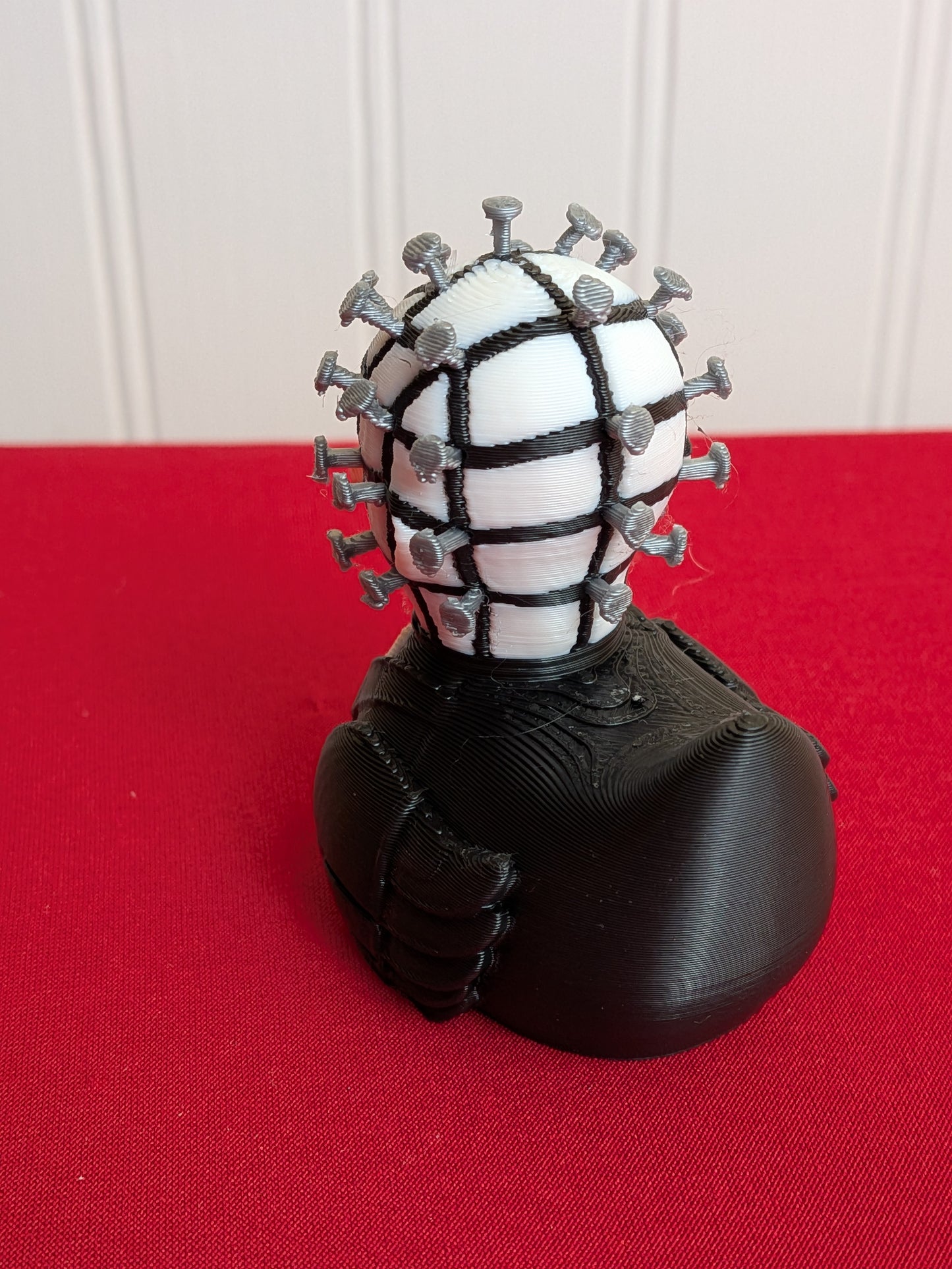 Pinhead Inspired Horror Duck 3D Printed Ducking Gift