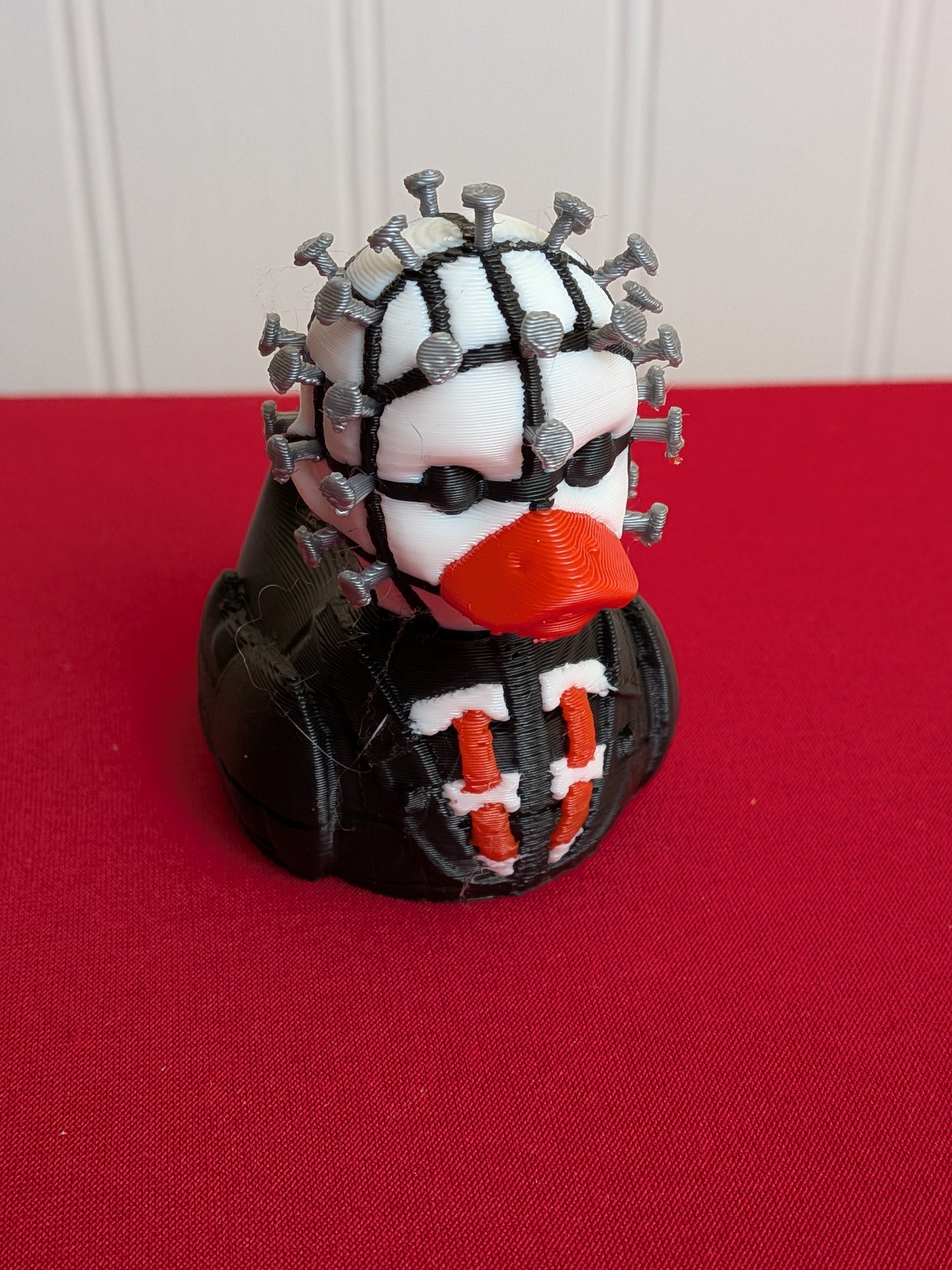 Pinhead Inspired Hellraiser Duck