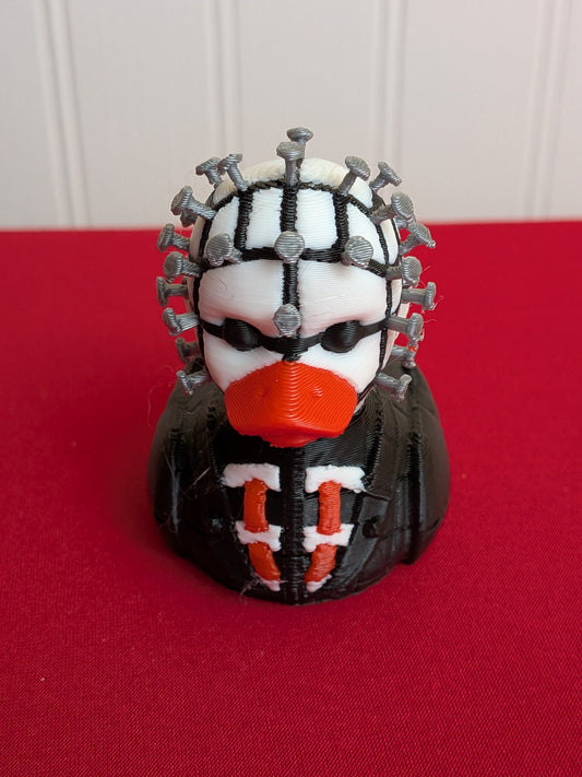 Pinhead Inspired Hellraiser Duck
