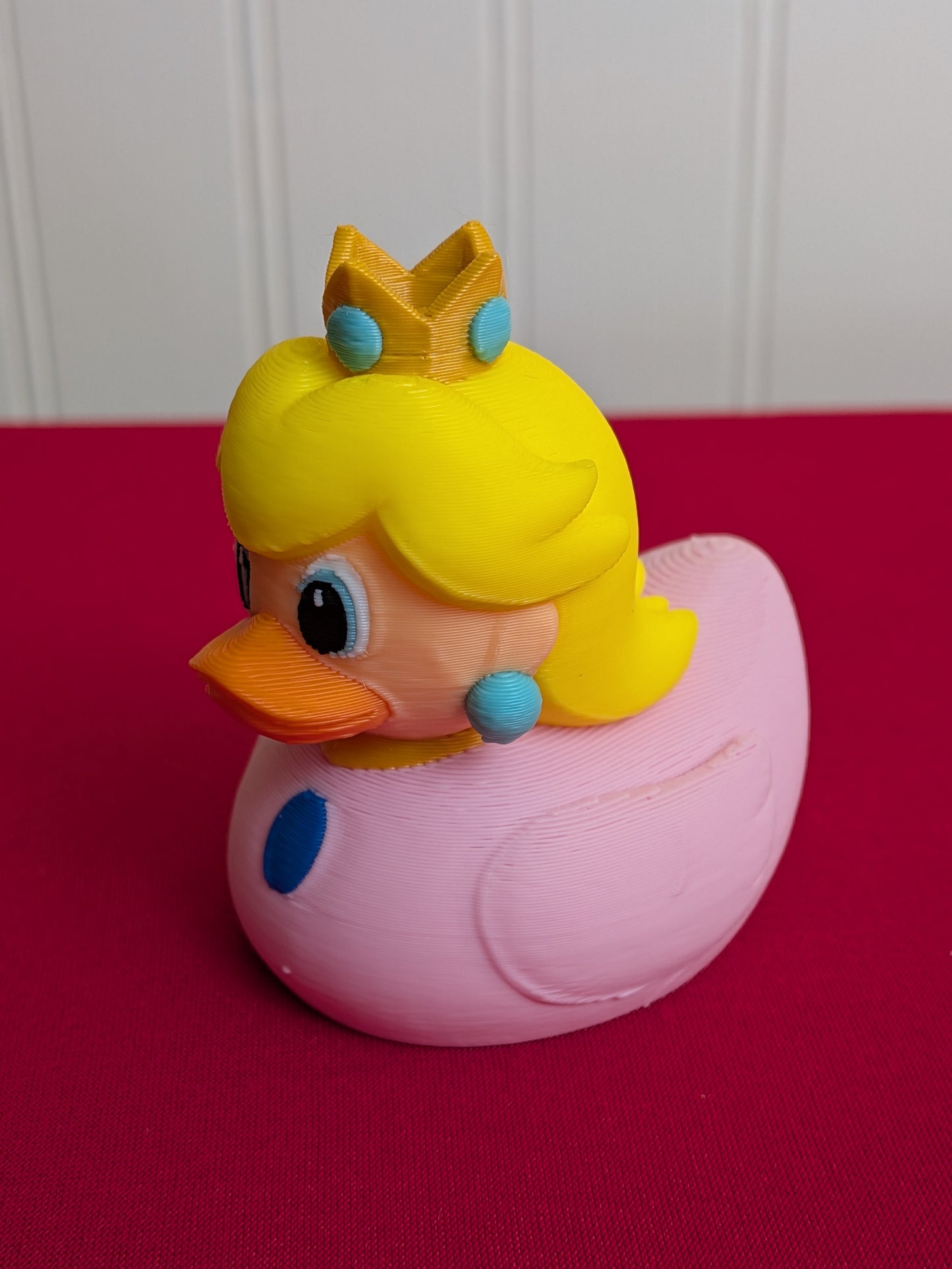 👑🦆 Royal Princess Duck – 3D Printed Duck Figurine | Pink Princess-Inspired Collectible | Cute Fantasy Duck Gift