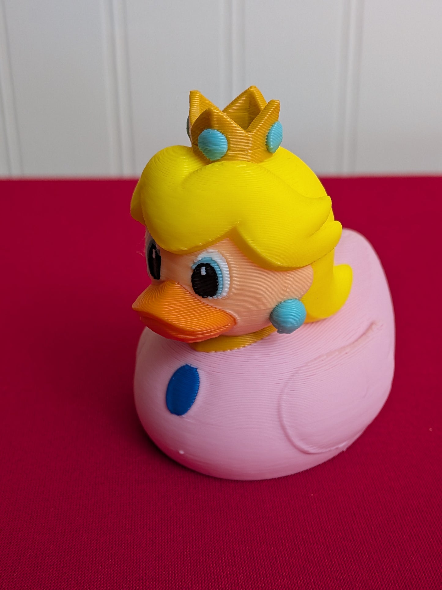👑🦆 Royal Princess Duck – 3D Printed Duck Figurine | Pink Princess-Inspired Collectible | Cute Fantasy Duck Gift
