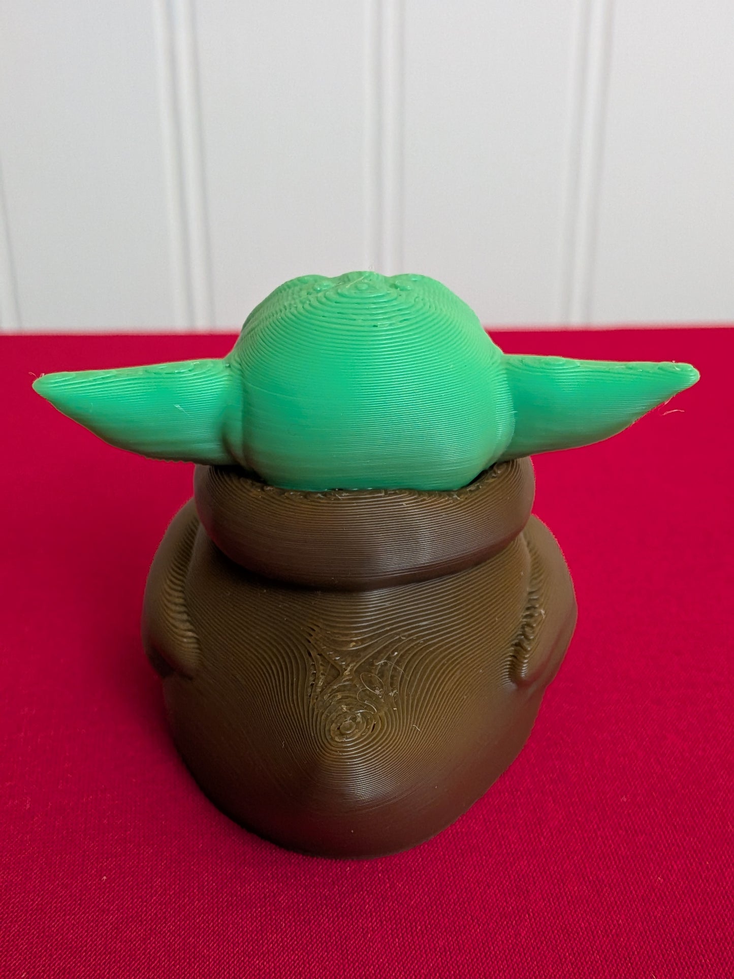 Baby Alien Duck – 3D Printed Duck Figurine | Green Space Creature | Sci-Fi Inspired Collectible Gift