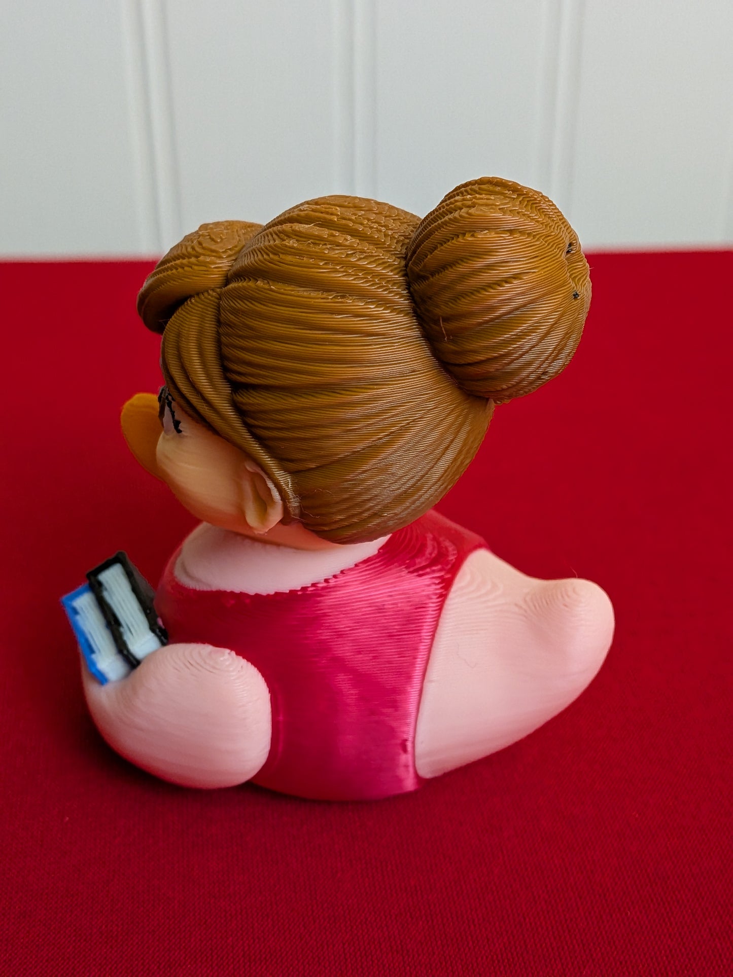 Teacher Duck – 3D Printed Figurine | Classroom Decor | Gift for Teachers | School Themed Collectible