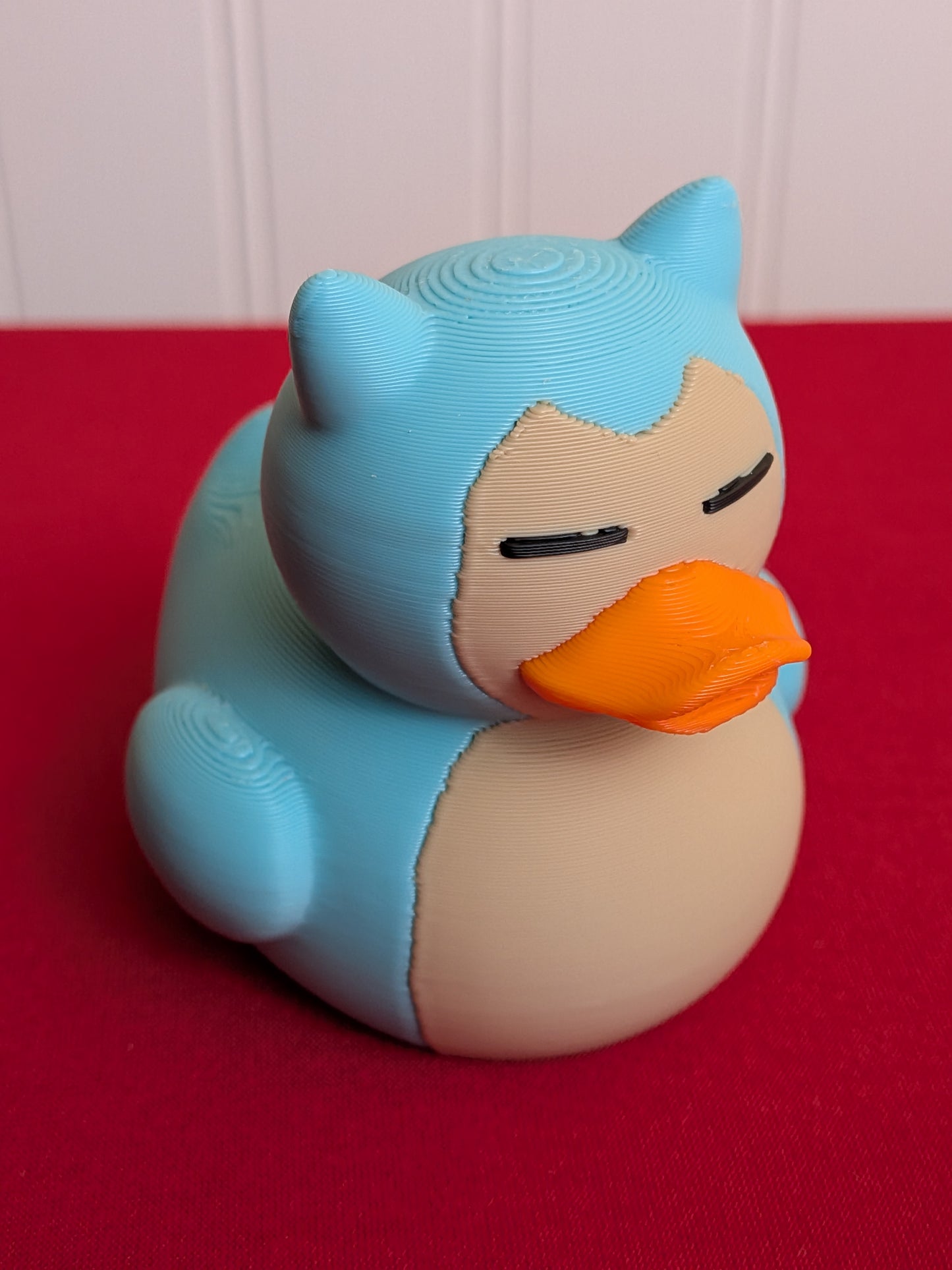Snorlax Duck – 3D Printed Collectible  | Pokémon-Inspired Gift | Desk Buddy | Geeky Décor