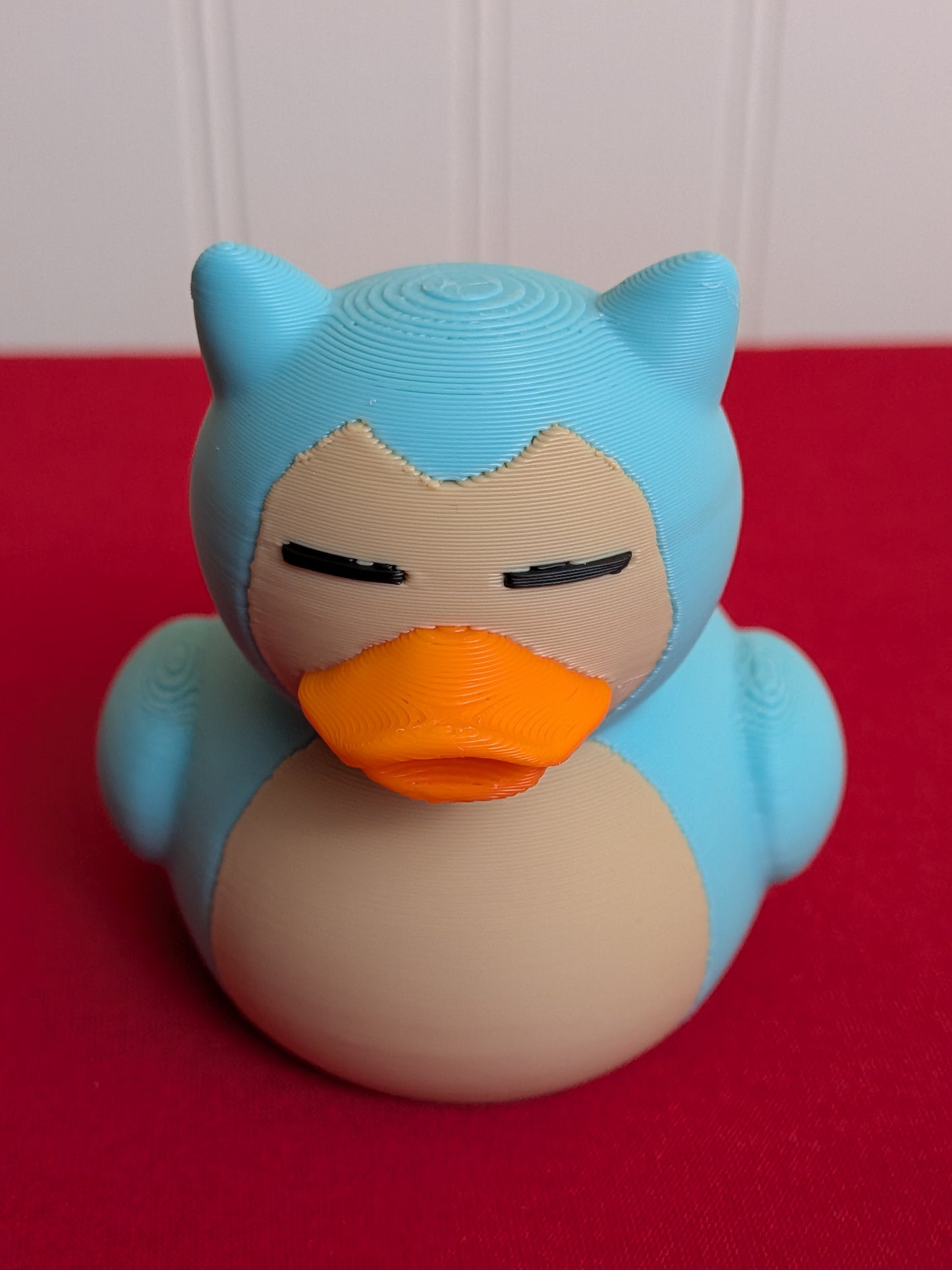 Snorlax Duck – 3D Printed Collectible  | Pokémon-Inspired Gift | Desk Buddy | Geeky Décor
