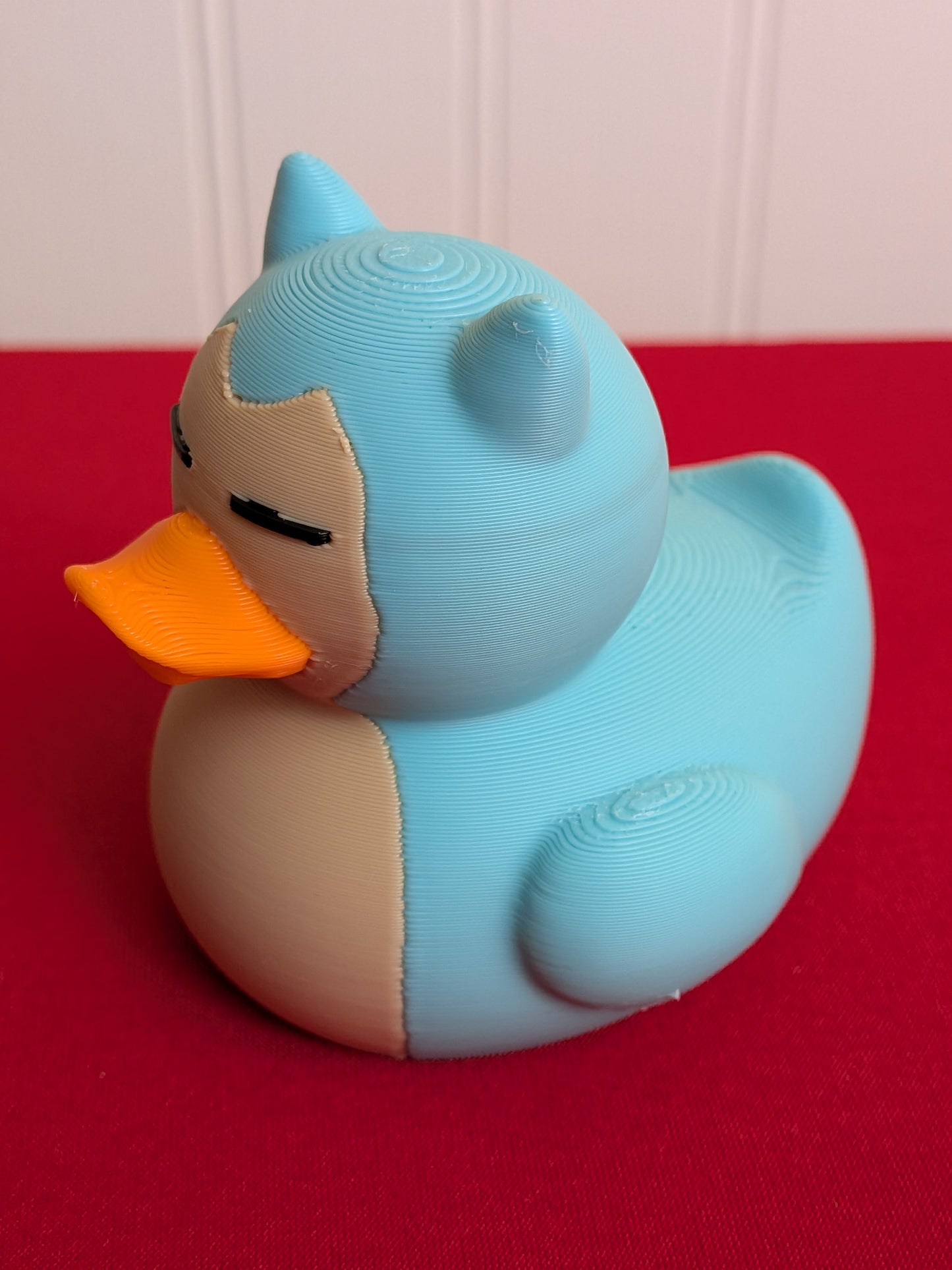 Snorlax Duck – 3D Printed Collectible  | Pokémon-Inspired Gift | Desk Buddy | Geeky Décor