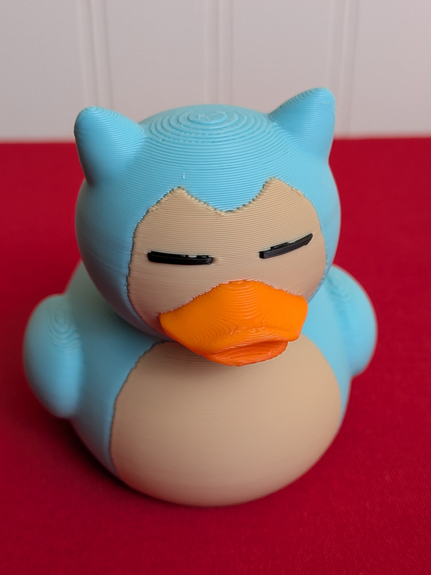 Snorlax Duck – 3D Printed Collectible  | Pokémon-Inspired Gift | Desk Buddy | Geeky Décor