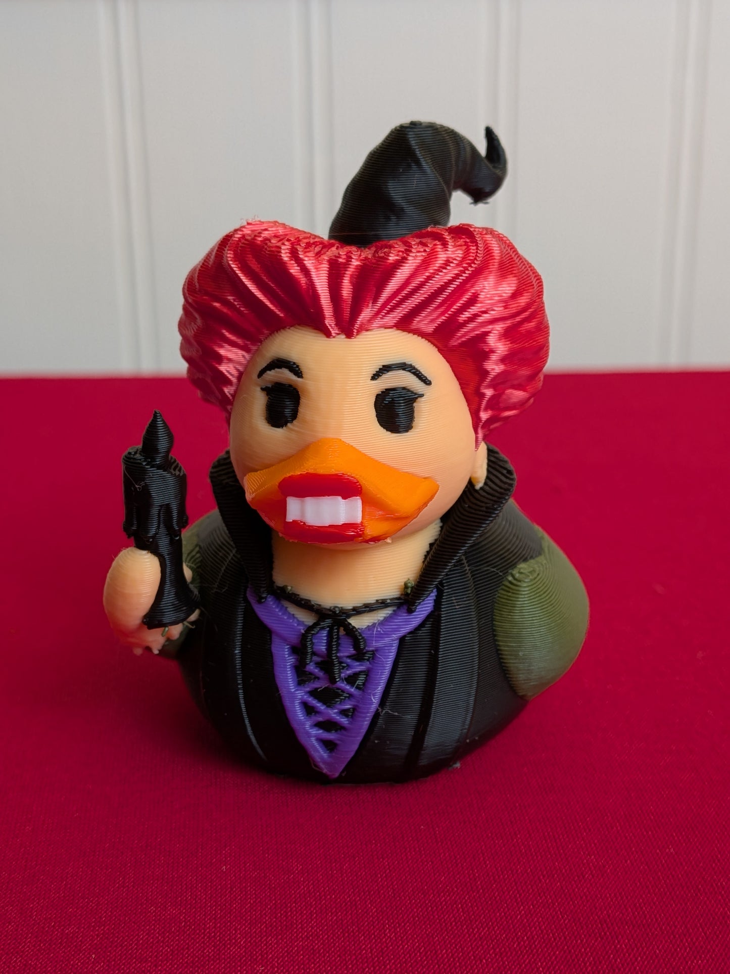 Witch Trio Duck Set – 3D Printed Ducks | Sanderson Sisters Inspired | Halloween Duck Decor