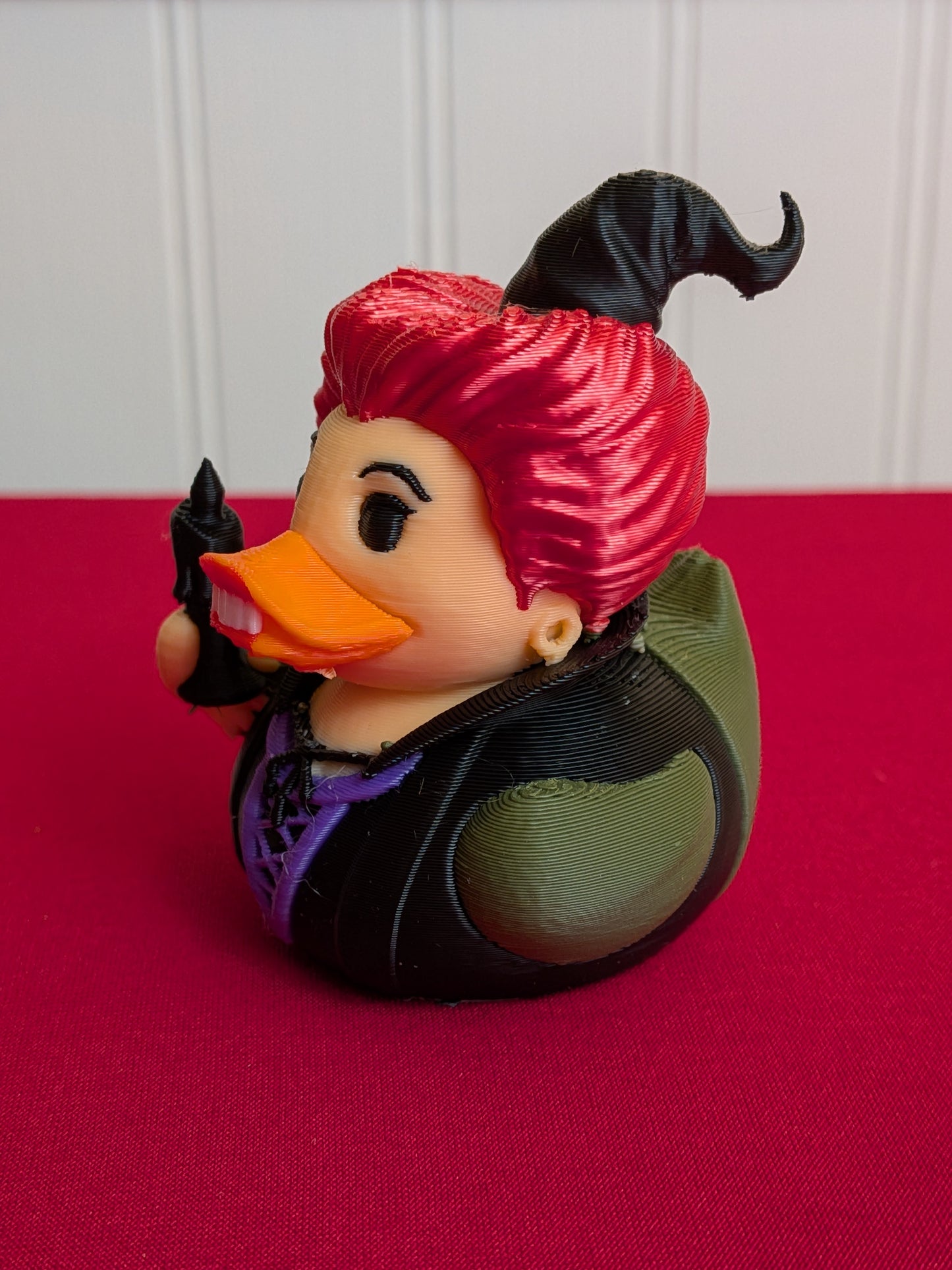 Witch Trio Duck Set – 3D Printed Ducks | Sanderson Sisters Inspired | Halloween Duck Decor