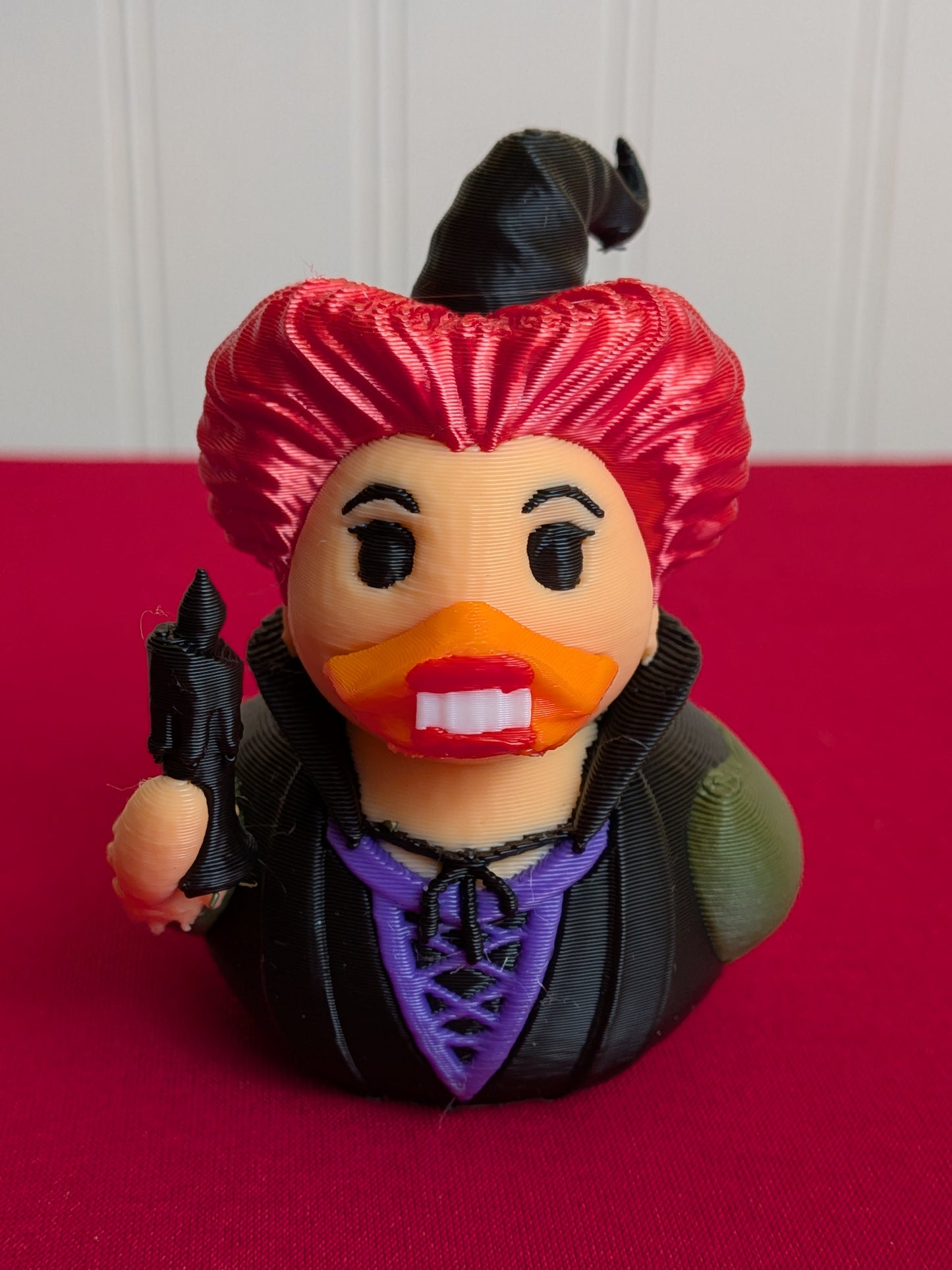 Witch Trio Duck Set – 3D Printed Ducks | Sanderson Sisters Inspired | Halloween Duck Decor